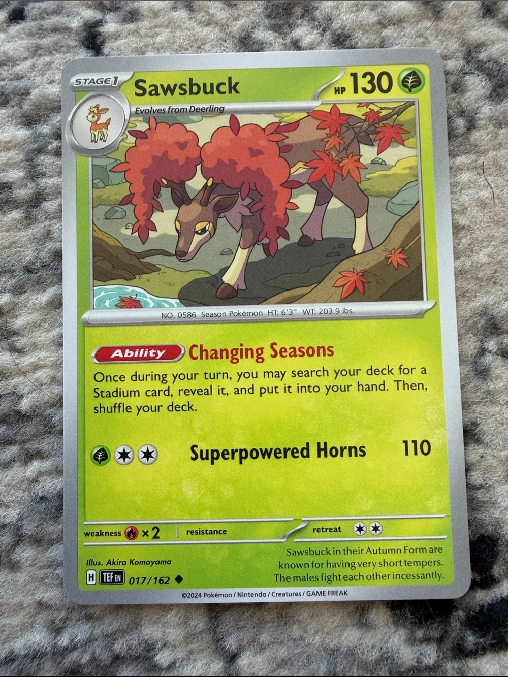 Deerling & Sawsbuck Evolution Lot | Temporal Forces + Chilling Reign | ✨5/$25